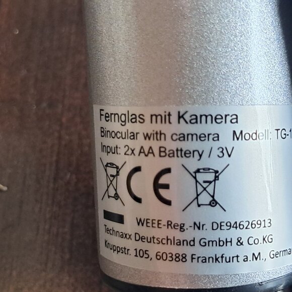 TrendGeek  Binoculars With Integrated Digital Camera Model TG-125 - Picture 14 of 16